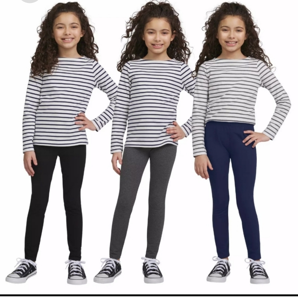 Lands' End Youth 3-pack Legging Set